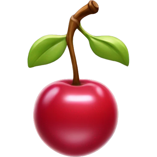 3D Cherry  emoji