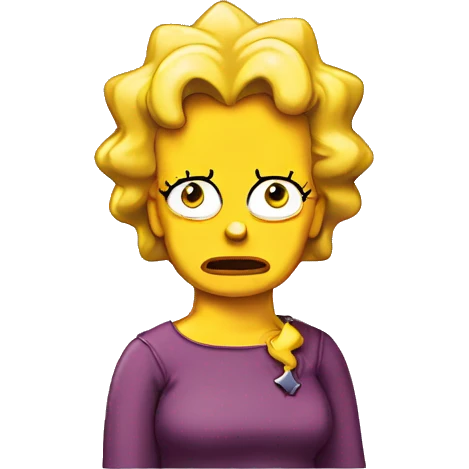 Lisa Simpson emoji