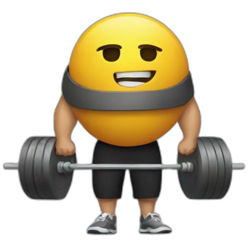 crossfit weight emoji