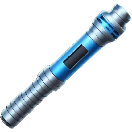 high tech space energy lightsaber emoji