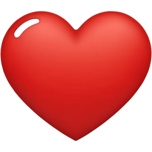 Outline of a heart  emoji