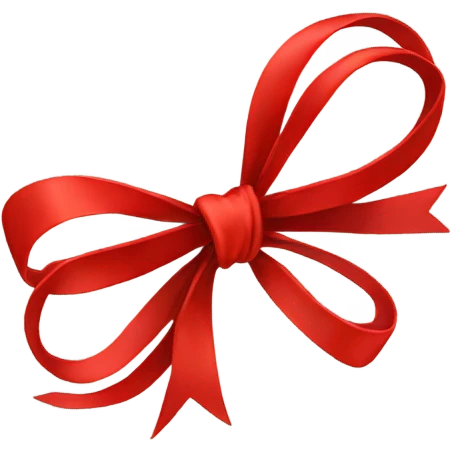 red bow emoji