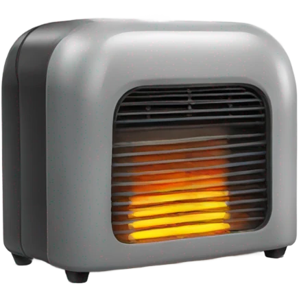Feet by a heater emoji