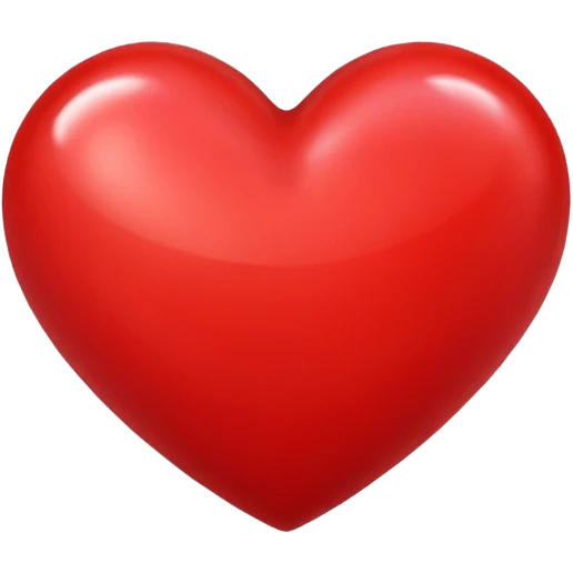 a red heart emoji
