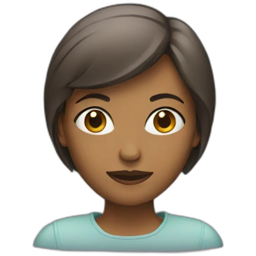 woman behind laptop emoji