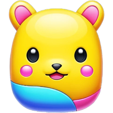 tamagotchi, simple, cute, digital pet, no text emoji