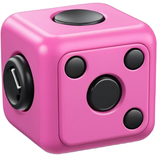 pink fidget cube emoji