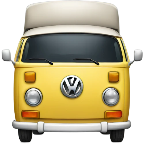 Volkswagen van  emoji