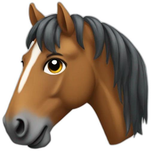 music-horse emoji