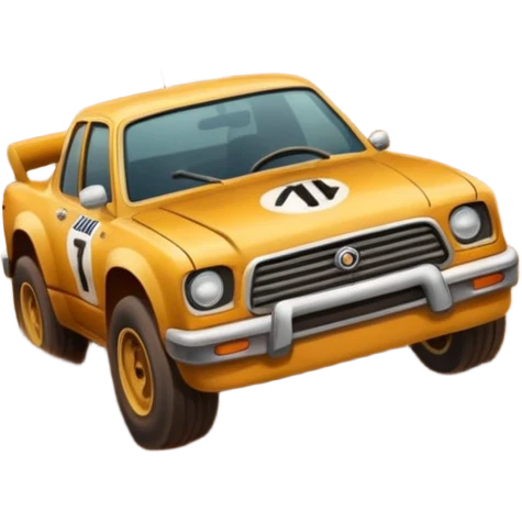 dirt Race track emoji