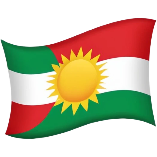Kurdistan Flag emoji