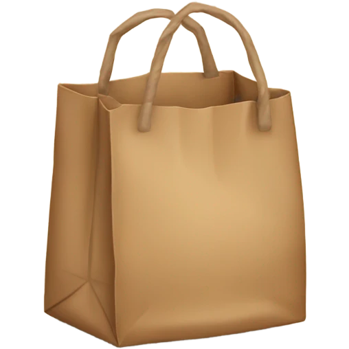Brown bag emoji