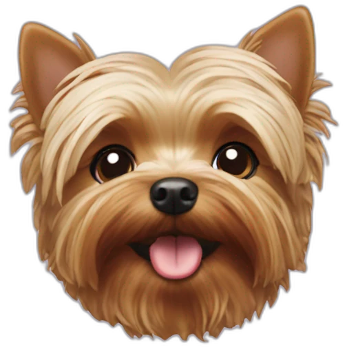 yorkie macaron emoji