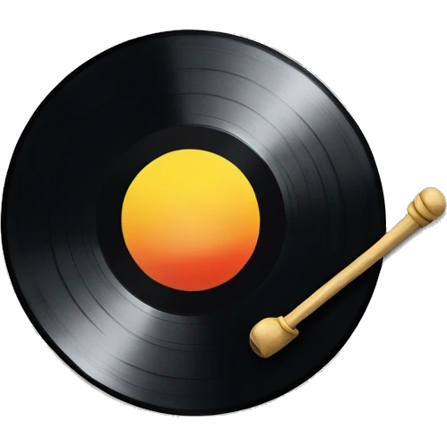 Vinyl record emoji