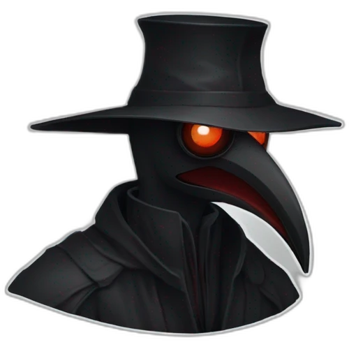 Evangelion plague doctor emoji