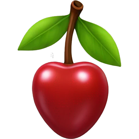 3D Cherry  emoji