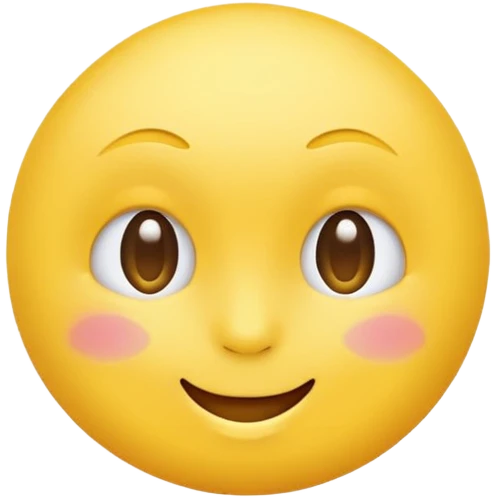Emoji, yellow round winking face emoji