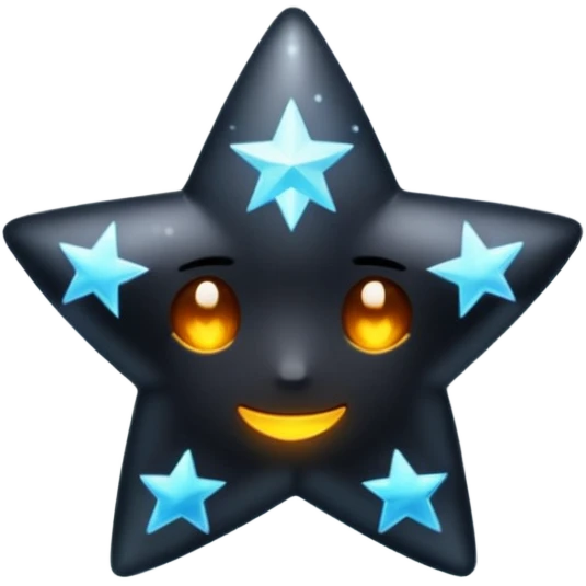 Black star emoji