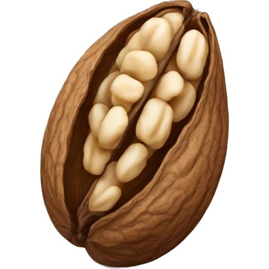 walnut seed emoji