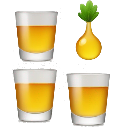 two shots of alcohol emoji