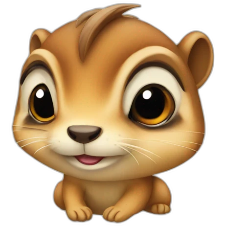 cute chipmonk emoji