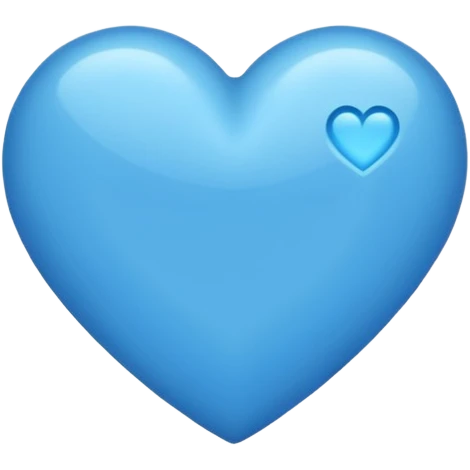 blue heart emoji