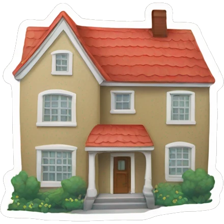 House stamp emoji