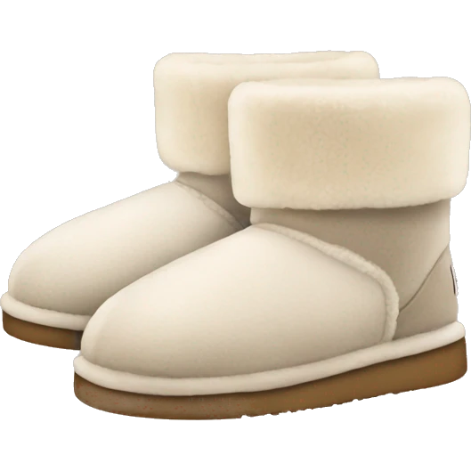 UGG slippers  emoji
