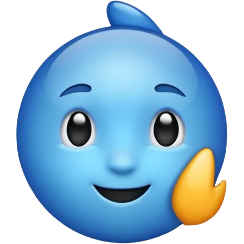 Blue check emoji