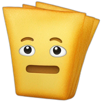 Une chips emoji