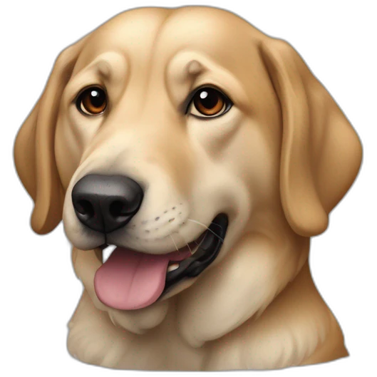 chien qui ressemble à Vladimir Poutine emoji