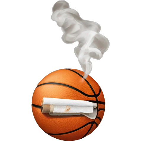 smoking Basketball emoji