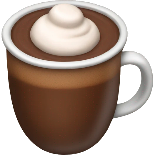 Hot cocoa emoji