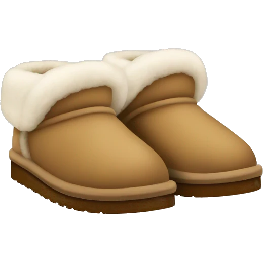 Ugg slippers emoji