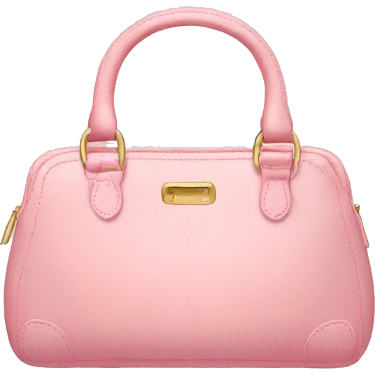 Pastel Pink purse emoji