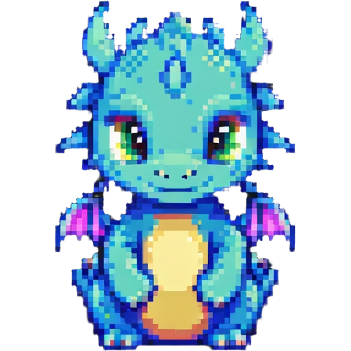 cute baby dragon emoji