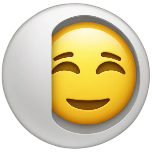 a circled emoji
