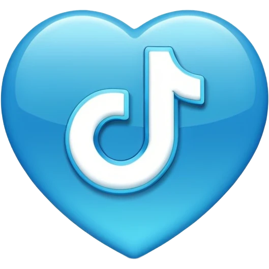 BLUE TIK TOK TICK emoji