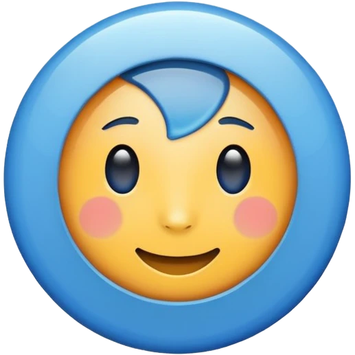 Blue tick emoji