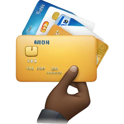 handing credit card emoji
