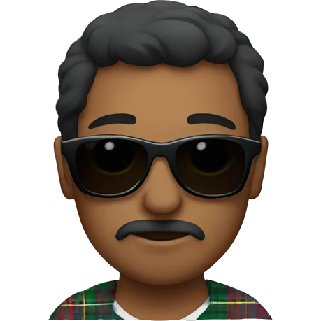 Scottish straight is wearing sunglasses  emoji