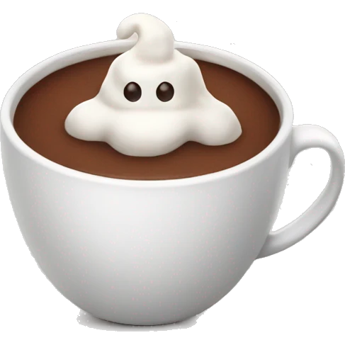 Hot chocolate emoji