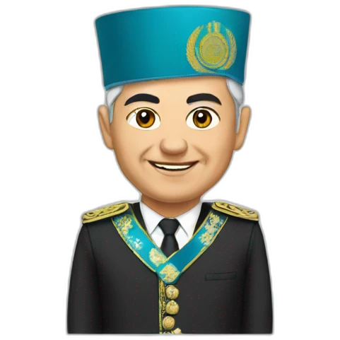 Uzbekistan prizident emoji