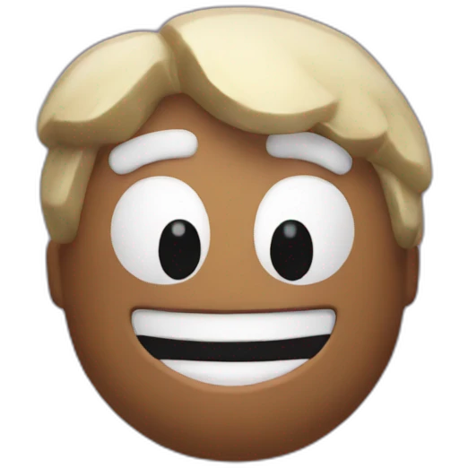 Fall guys from video game emoji