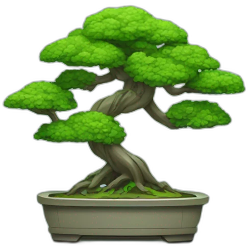 Bonsai circuitboard emoji