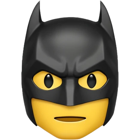 Make a batman emoji. emoji