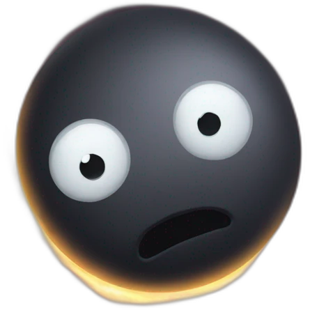 Black hole emoji