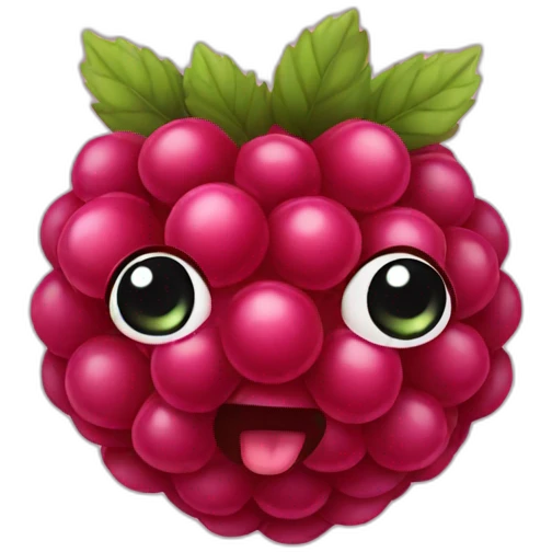 raspberry emoji