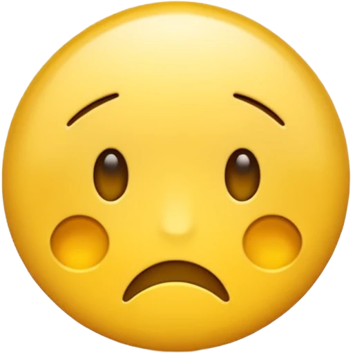 trauriges Emoji hinter Gittern emoji