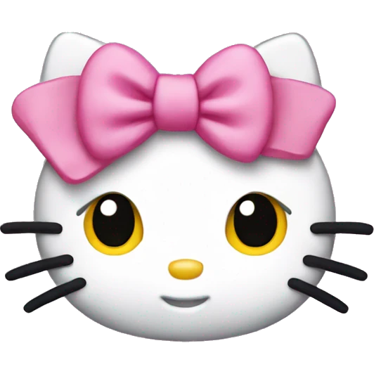 Hello kitty emoji